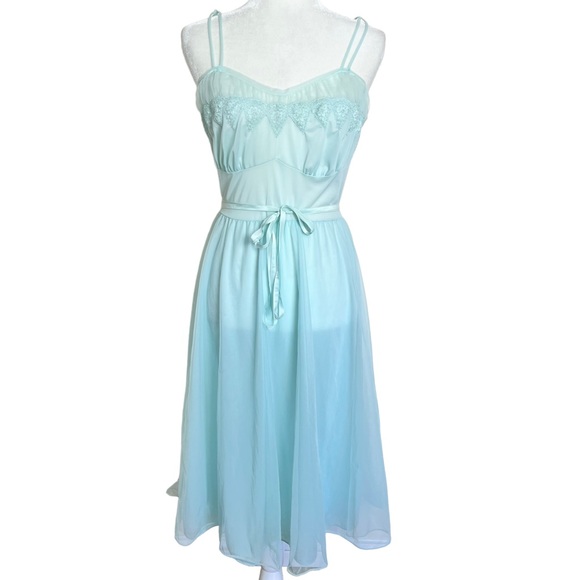 Vintage 40s 50s Van Raalte Night Gown Slip Size 34 - Picture 14 of 14